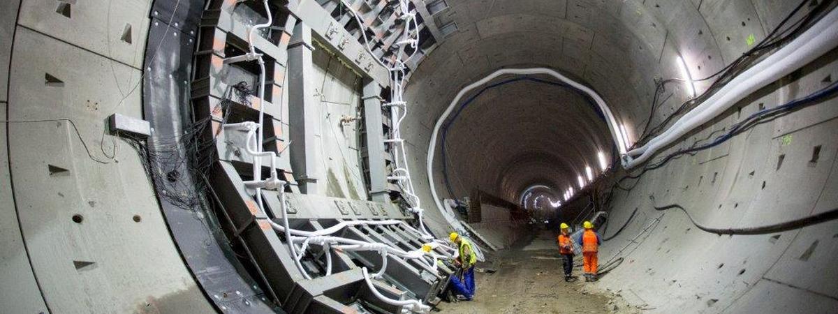 Budowa Tunelu pod Martwą Wisłą