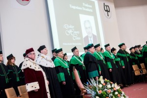 Nadanie tytułu Doctora honoris causa Politechniki Białostockiej Profesorowi Eugeniuszowi Dembickiemu