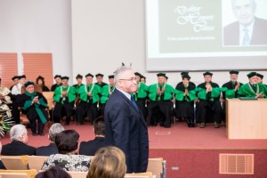 Nadanie tytułu Doctora honoris causa Politechniki Białostockiej Profesorowi Eugeniuszowi Dembickiemu