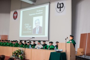 Nadanie tytułu Doctora honoris causa Politechniki Białostockiej Profesorowi Eugeniuszowi Dembickiemu