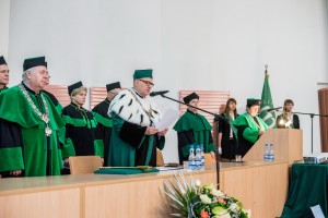 Nadanie tytułu Doctora honoris causa Politechniki Białostockiej Profesorowi Eugeniuszowi Dembickiemu