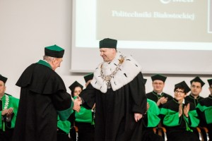 Nadanie tytułu Doctora honoris causa Politechniki Białostockiej Profesorowi Eugeniuszowi Dembickiemu